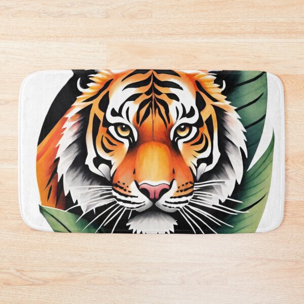Item preview, tiger, wild cat, predator, abstraction designed and sold by DonnaBlankaArt.