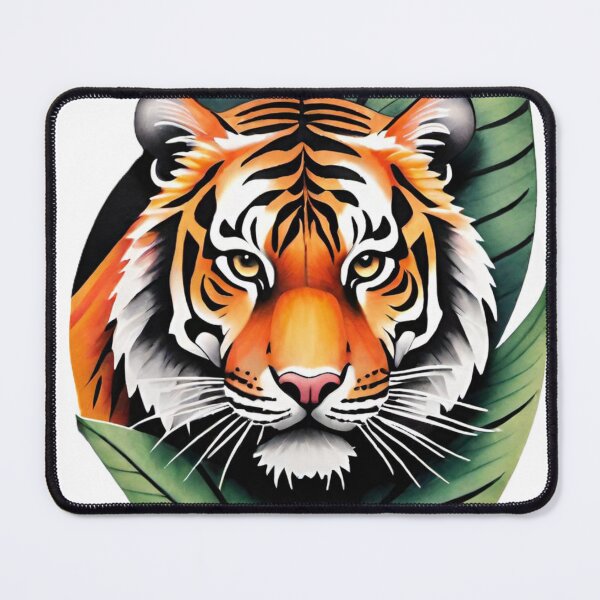 Item preview, tiger, wild cat, predator, abstraction designed and sold by DonnaBlankaArt.