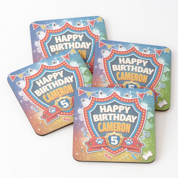 Item preview, Cameron's 5th Birthday designed and sold by whatifsticks.