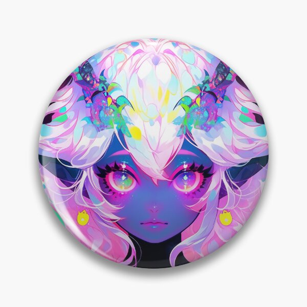 Item preview, Kawaii Pastel Demon Anime Girl designed and sold by bubblegoth.