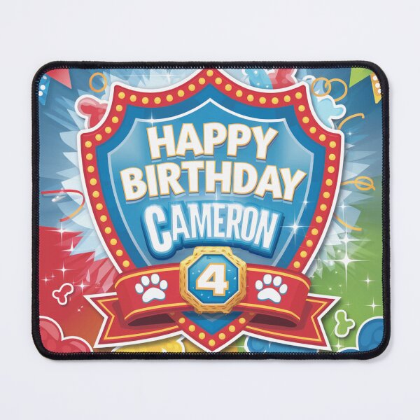 Item preview, Cameron's 4th Birthday designed and sold by whatifsticks.