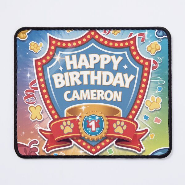 Item preview, Cameron’s 1st Birthday designed and sold by whatifsticks.