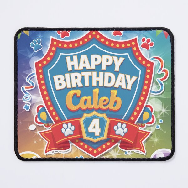 Item preview, Caleb's 4th Birthday designed and sold by whatifsticks.