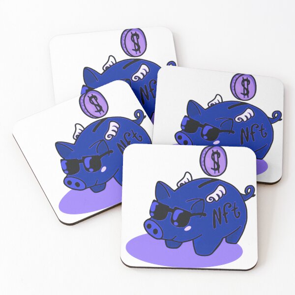 Item preview, Piggy Cash NFT designed and sold by Jen-stuffs.