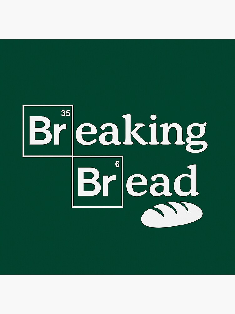 Thumbnail 2 of 2, Tote Bag, Breaking Bread | Parody designed and sold by Anistore44.