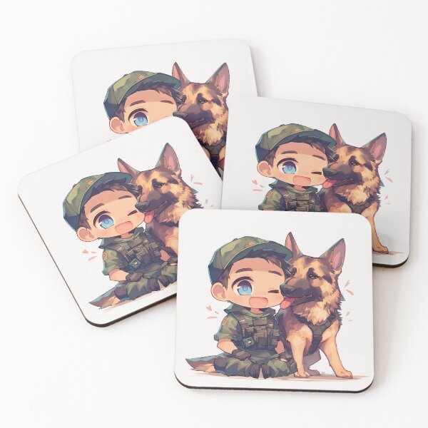 Item preview, Meat M@cCready and his dog companion designed and sold by MendaciousMina.