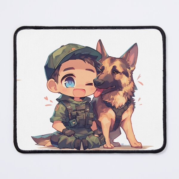 Item preview, Meat M@cCready and his dog companion designed and sold by MendaciousMina.