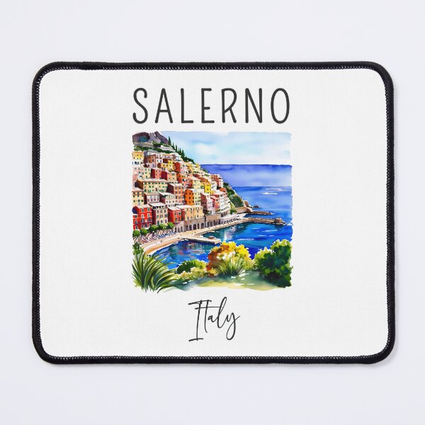 Item preview, A Watercolor Design of Salerno - Italy  designed and sold by Sketch-Shack.