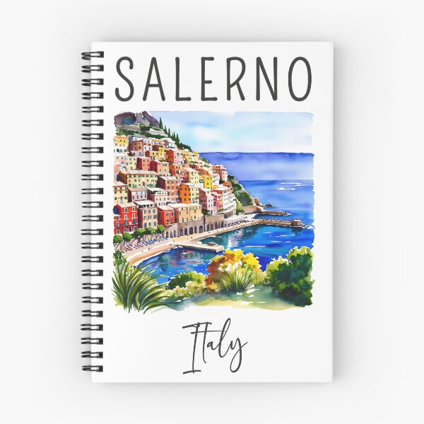 Item preview, A Watercolor Design of Salerno - Italy  designed and sold by Sketch-Shack.