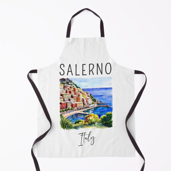 Item preview, A Watercolor Design of Salerno - Italy designed and sold by Sketch-Shack.