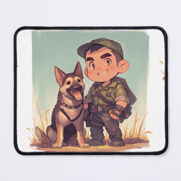 Item preview, Meat M@cCready and his dog companion designed and sold by MendaciousMina.