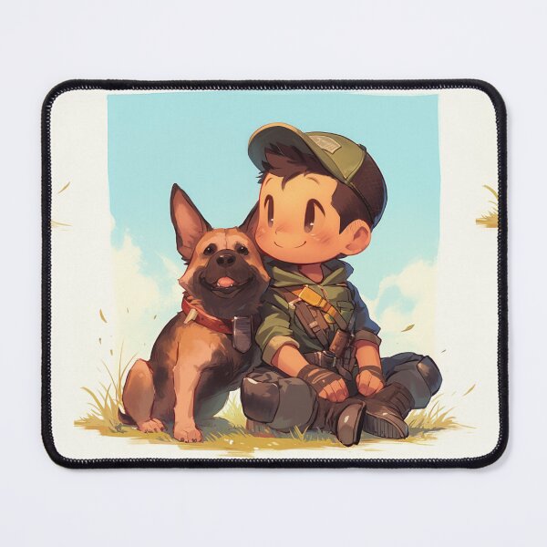 Item preview, Meat M@cCready and his dog companion designed and sold by MendaciousMina.