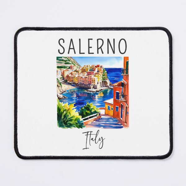 Item preview, A Watercolor Design of Salerno - Italy  designed and sold by Sketch-Shack.