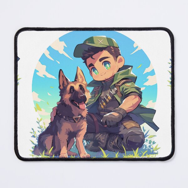 Item preview, Meat M@cCready and his dog companion designed and sold by MendaciousMina.