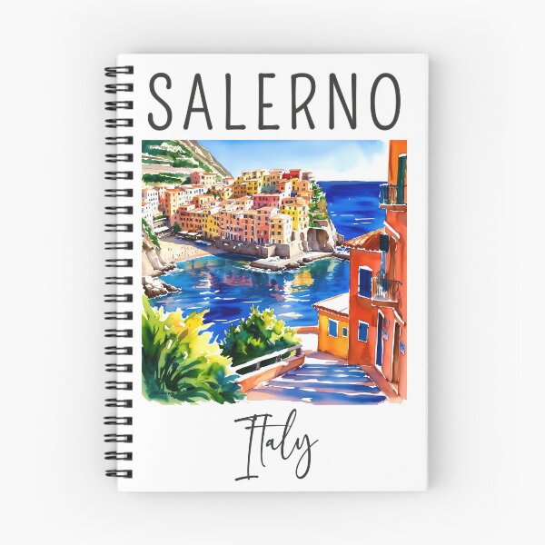 Item preview, A Watercolor Design of Salerno - Italy  designed and sold by Sketch-Shack.