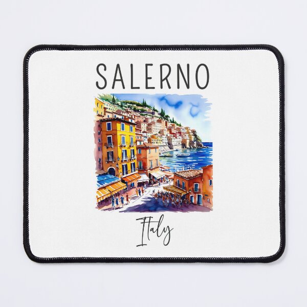 Item preview, A Watercolor Design of Salerno - Italy  designed and sold by Sketch-Shack.