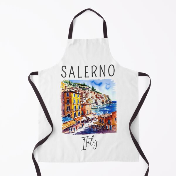 Item preview, A Watercolor Design of Salerno - Italy designed and sold by Sketch-Shack.