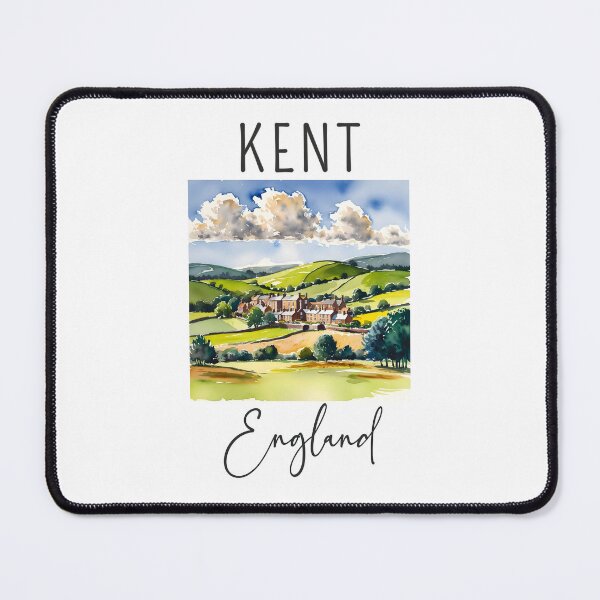 Item preview, A Watercolor Design of Kent - England designed and sold by Sketch-Shack.
