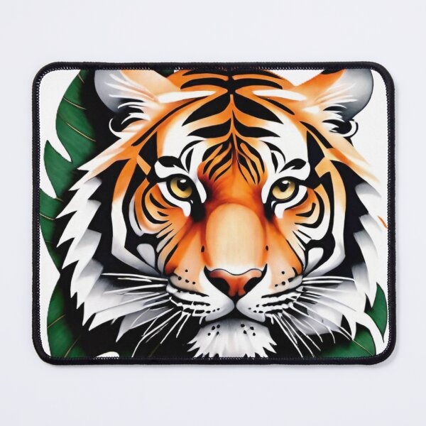 Item preview, tiger, wild cat, predator, abstraction designed and sold by DonnaBlankaArt.