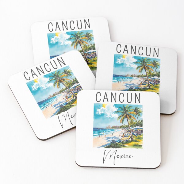 Item preview, A Watercolor Design of Cancun - Mexico  designed and sold by Sketch-Shack.