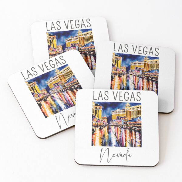 Item preview, A Watercolor Design of Las Vegas - Nevada  designed and sold by Sketch-Shack.