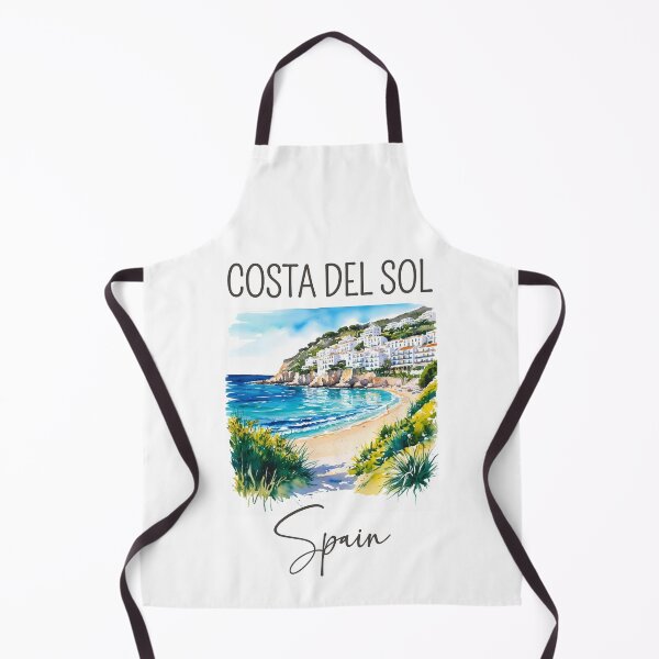 Item preview, A Watercolor Design of Costa del Sol - Spain  designed and sold by Sketch-Shack.