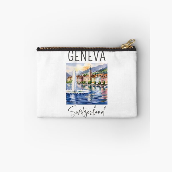 Item preview, A Watercolor Design of Geneva - Switzerland  designed and sold by Sketch-Shack.
