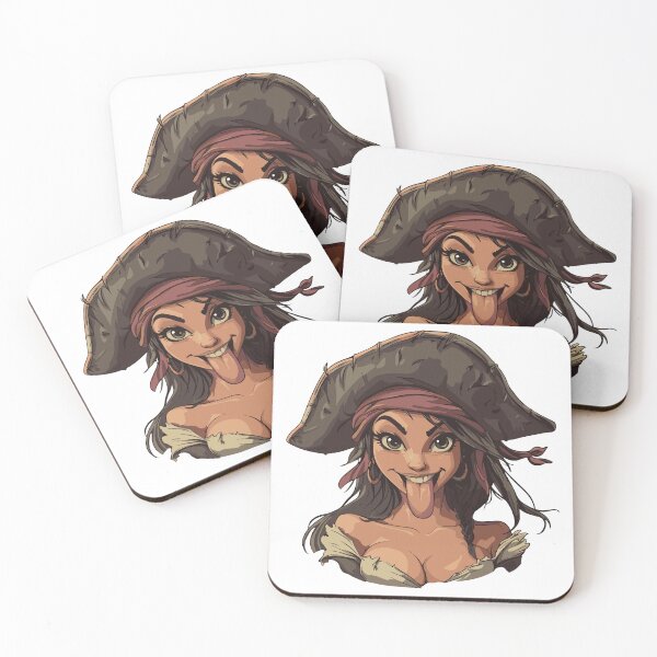 Item preview, Cheeky Pirate Queen of the High Seas designed and sold by KasiaRawska.