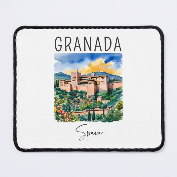 Item preview, A Watercolor Design of Granada - Spain designed and sold by Sketch-Shack.