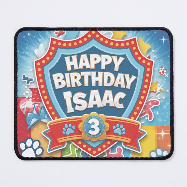 Item preview, Isaac's 3rd Birthday designed and sold by whatifsticks.