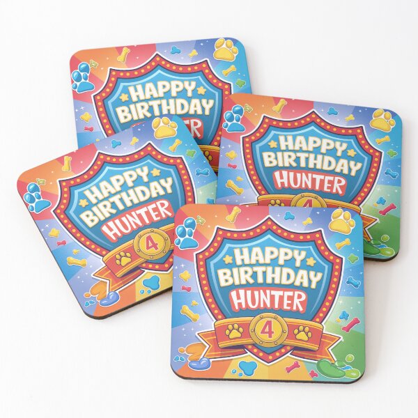 Item preview, Hunter's 4th Birthday designed and sold by whatifsticks.