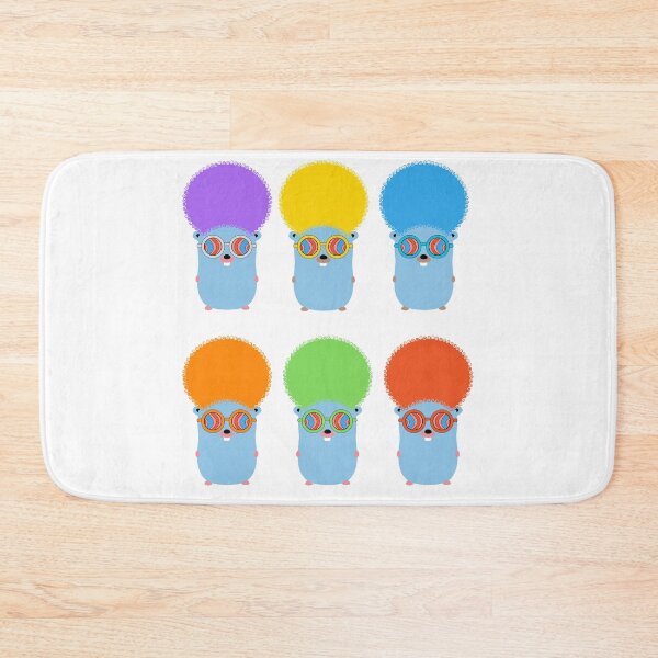 Item preview, Golang Gopher GO ,Disco Style ,Lang Programming Programmer  designed and sold by Redstrawberry13.