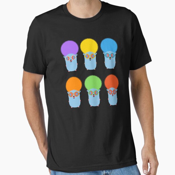Item preview, Golang Gopher GO ,Disco Style ,Lang Programming Programmer  designed and sold by Redstrawberry13.