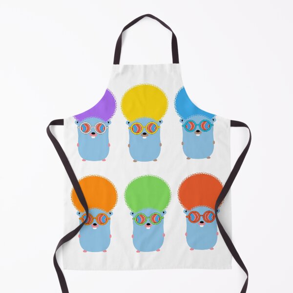 Item preview, Golang Gopher GO ,Disco Style ,Lang Programming Programmer designed and sold by Redstrawberry13.