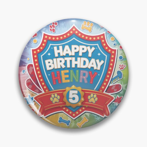 Item preview, Henry's 5th Birthday designed and sold by whatifsticks.