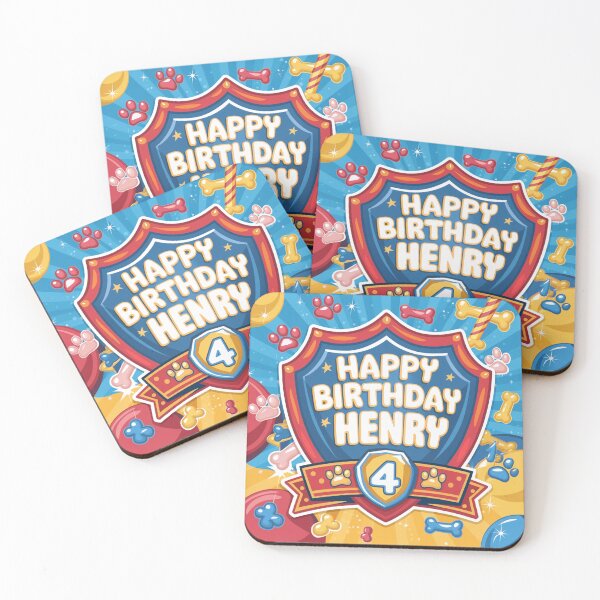 Item preview, Henry's 4th Birthday designed and sold by whatifsticks.