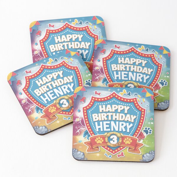 Item preview, Henry's 3rd Birthday designed and sold by whatifsticks.