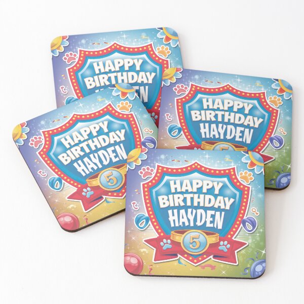 Item preview, Hayden's 5th Birthday designed and sold by whatifsticks.