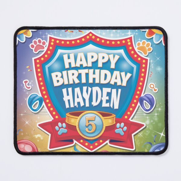 Item preview, Hayden's 5th Birthday designed and sold by whatifsticks.