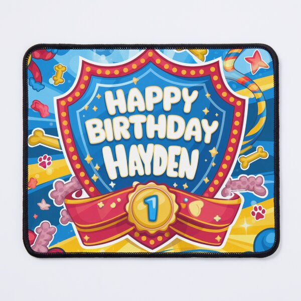 Item preview, Hayden’s 1st Birthday designed and sold by whatifsticks.