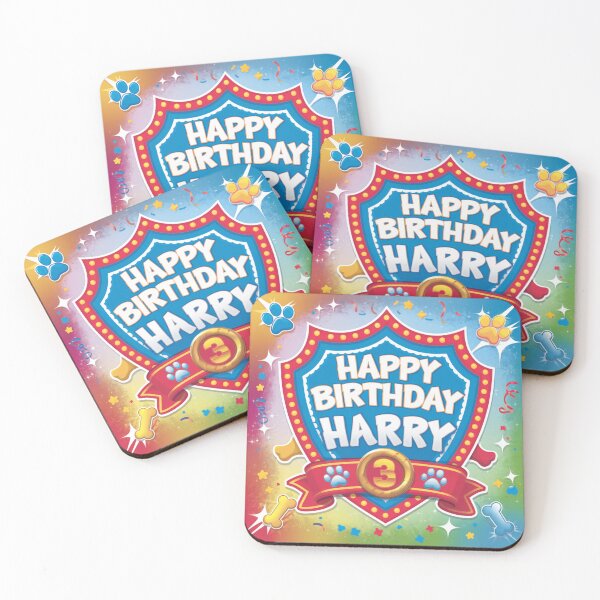 Item preview, Harrison's 3rd Birthday designed and sold by whatifsticks.