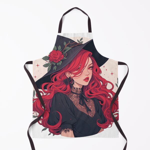 Item preview, Redhead Witch designed and sold by MendaciousMina.