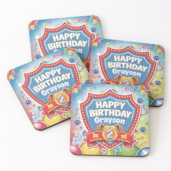 Item preview, Grayson's 2nd Birthday designed and sold by whatifsticks.