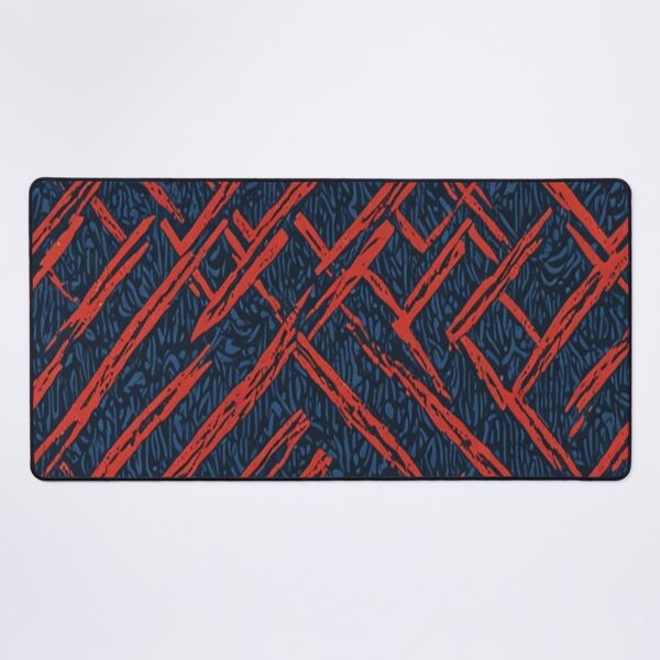 Item preview, Dynastic Grid – Obsidian & Crimson designed and sold by Artisfunforme.
