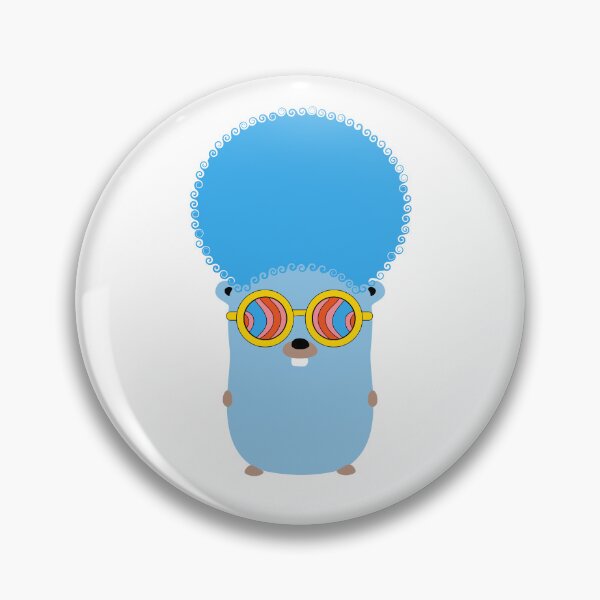Item preview, Golang Gopher GO ,Disco Style ,Lang Programming Programmer  designed and sold by Redstrawberry13.