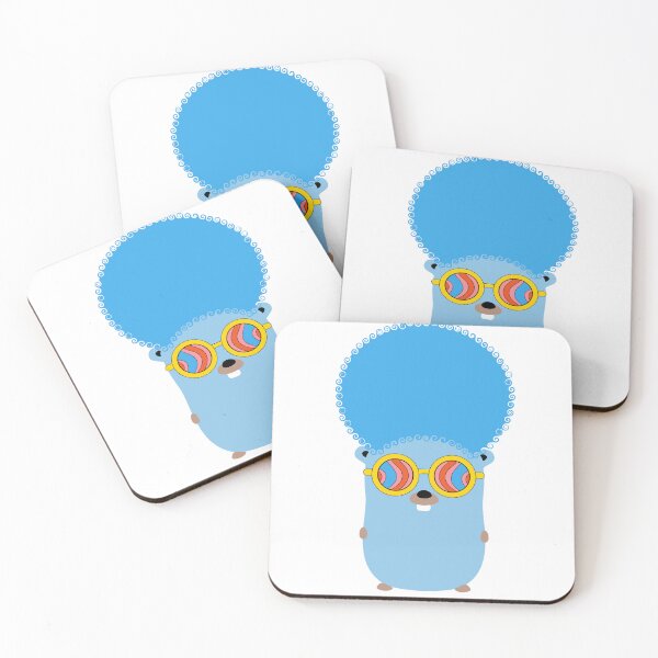 Item preview, Golang Gopher GO ,Disco Style ,Lang Programming Programmer  designed and sold by Redstrawberry13.