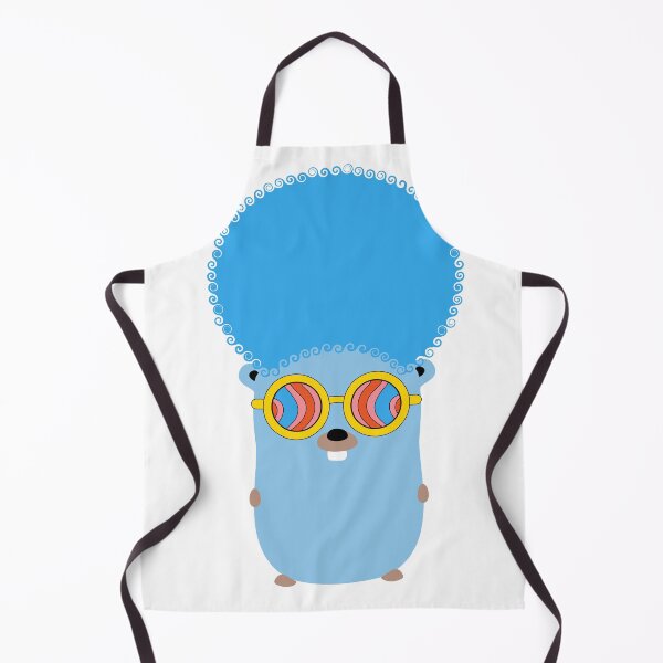 Item preview, Golang Gopher GO ,Disco Style ,Lang Programming Programmer designed and sold by Redstrawberry13.