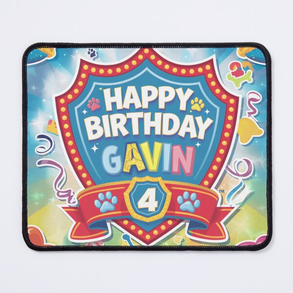Item preview, Gavin's 4th Birthday designed and sold by whatifsticks.