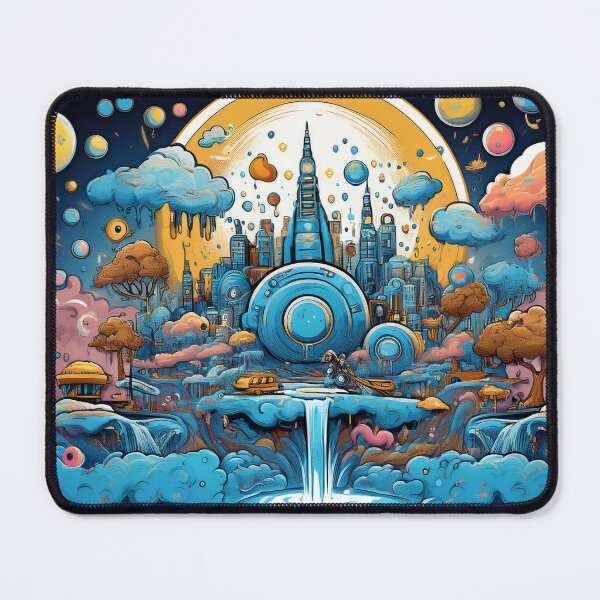 Item preview, Psychedelic city III - Raloel designed and sold by Outlet Raloel.