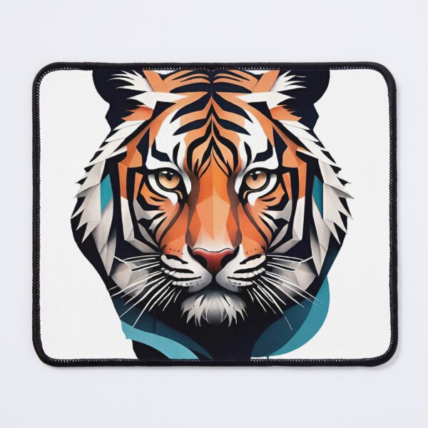 Item preview, tiger, wild cat, predator, abstraction designed and sold by DonnaBlankaArt.